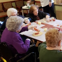 Make Your Own Pizza Party for Our Residents